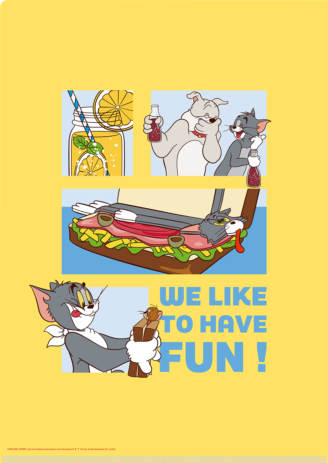 「EAT,EAT,EAT」ポケット付きクリアファイルA裏