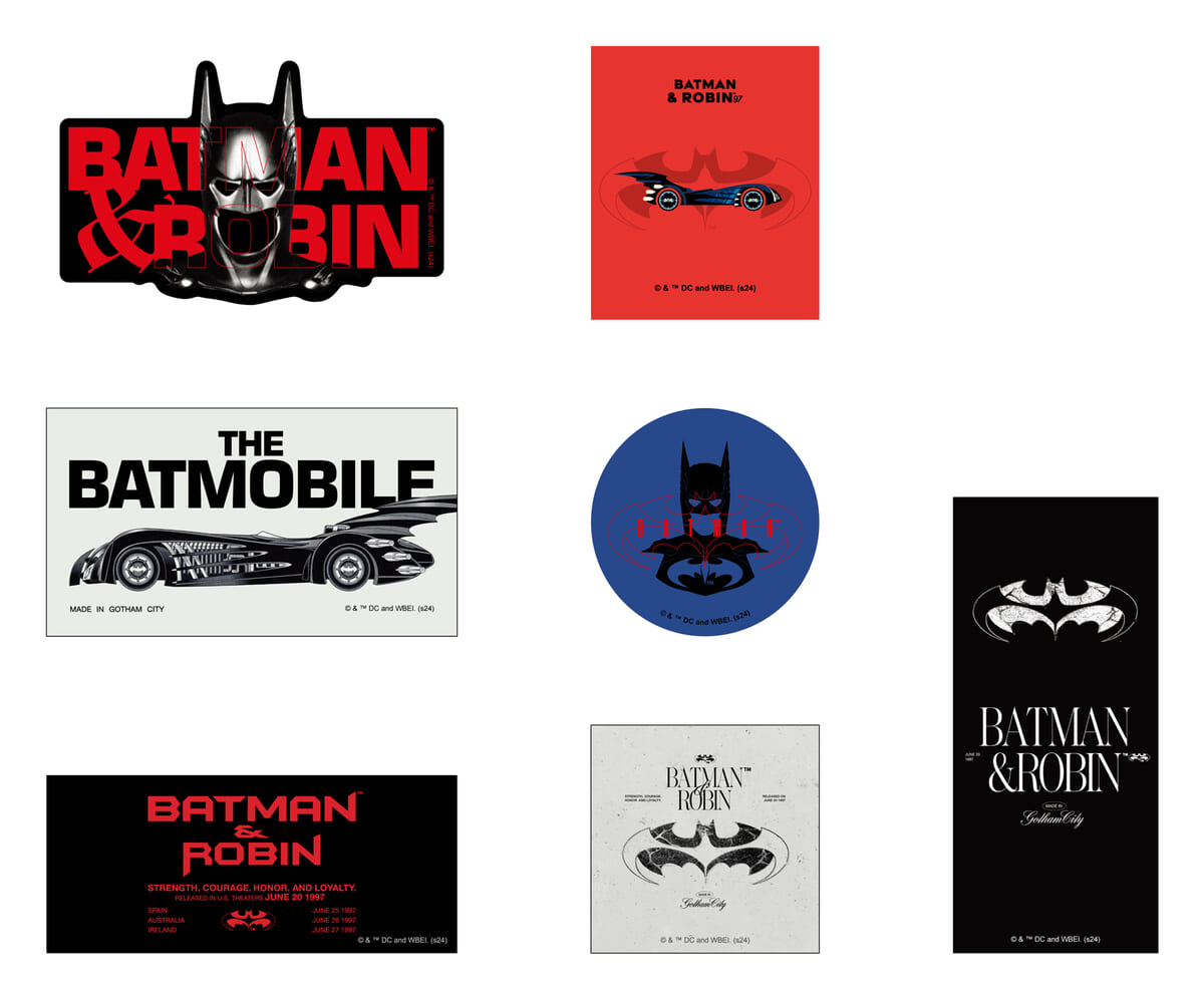 ステッカーセット　BATMAN & ROBIN