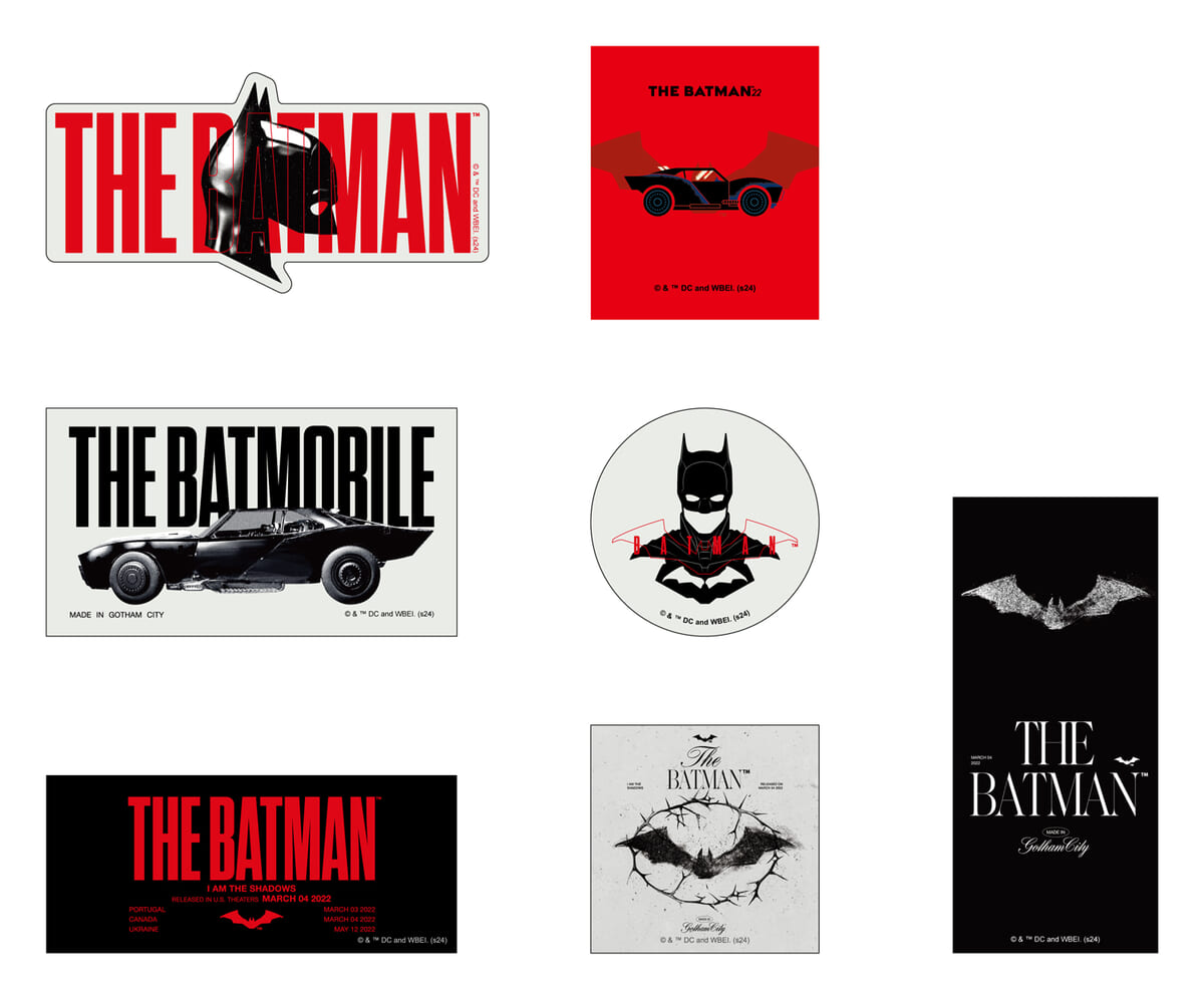 ステッカーセット　THE BATMAN