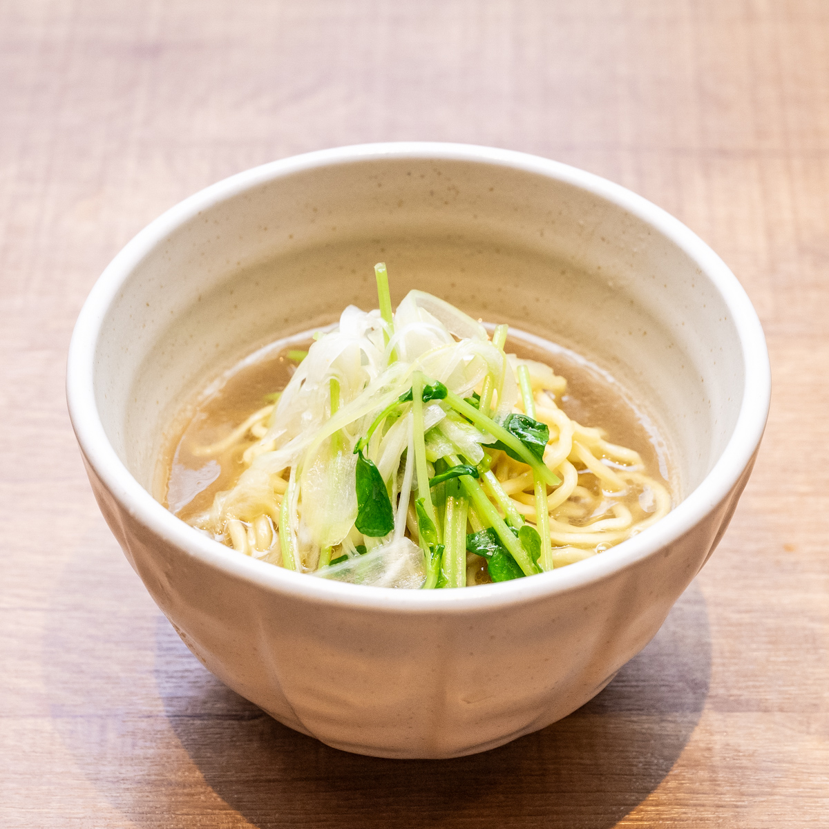 鶏節香る〆のラーメン