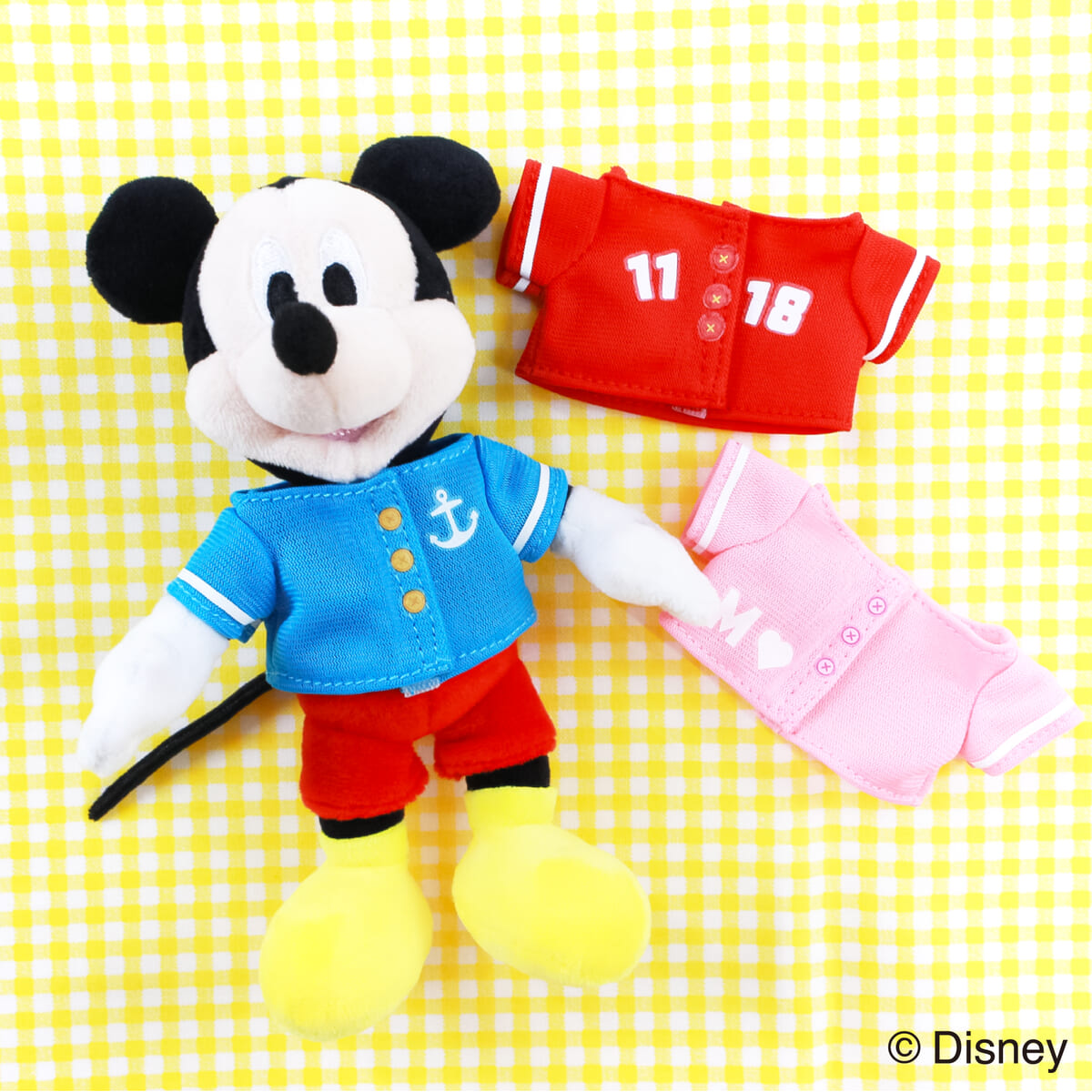 「Disney THE MARKET(ディズニー ザ マーケット)」ONLY FOR YOUぬいぐるみ　シール