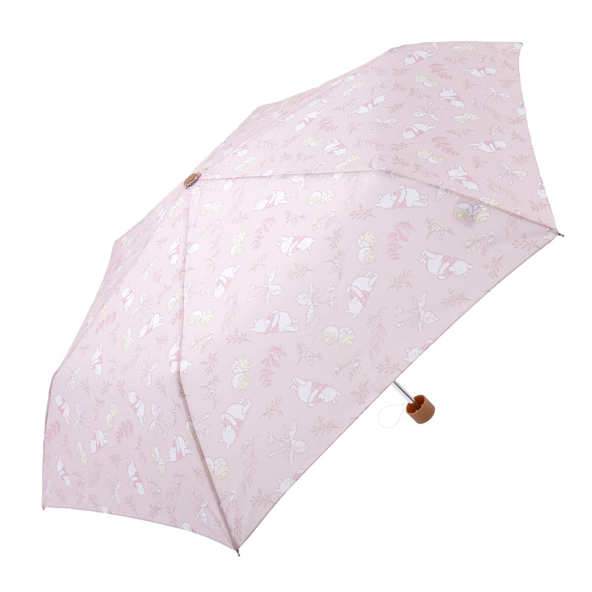 プーさん 折りたたみ傘 ボタニカル 晴雨兼用 RAINY DAY