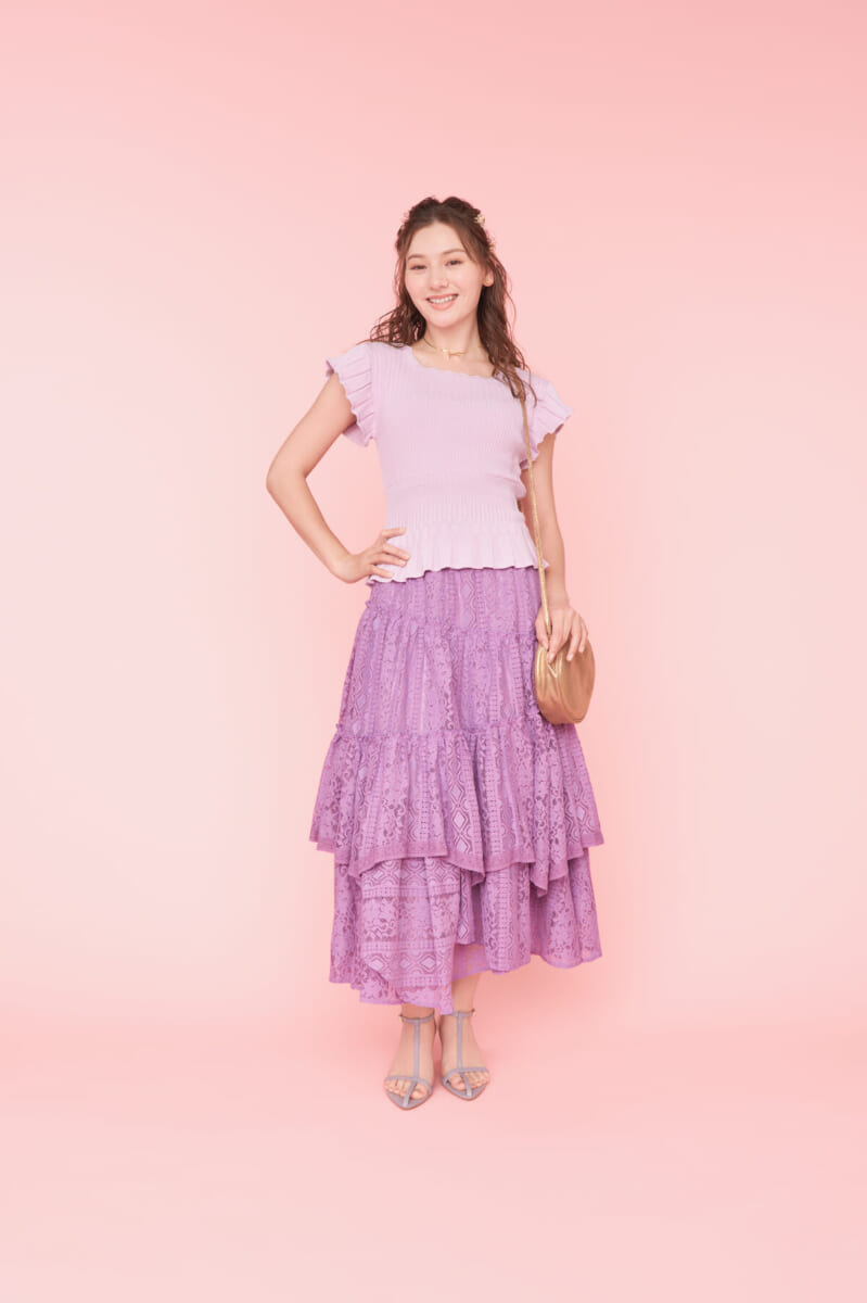 airCloset(エアークローゼット)「Disney FASHION CLOSET」ラプンツェル バウンドコーデ フロント