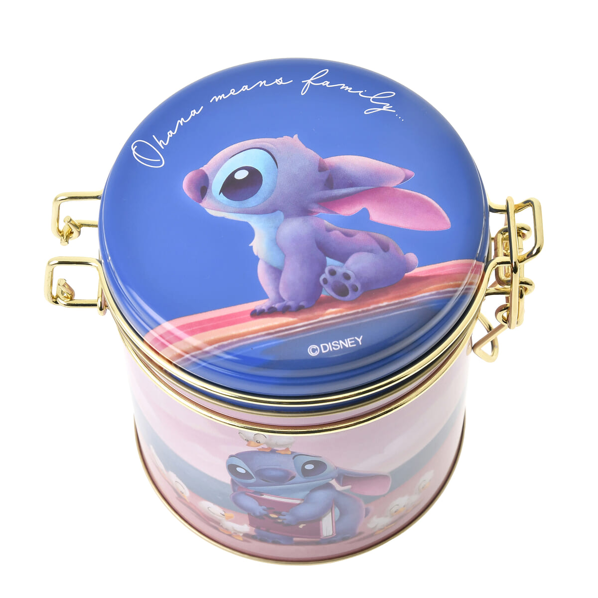 スティッチ クッキー キャニスター缶入り Disney Stitch Day Collection02
