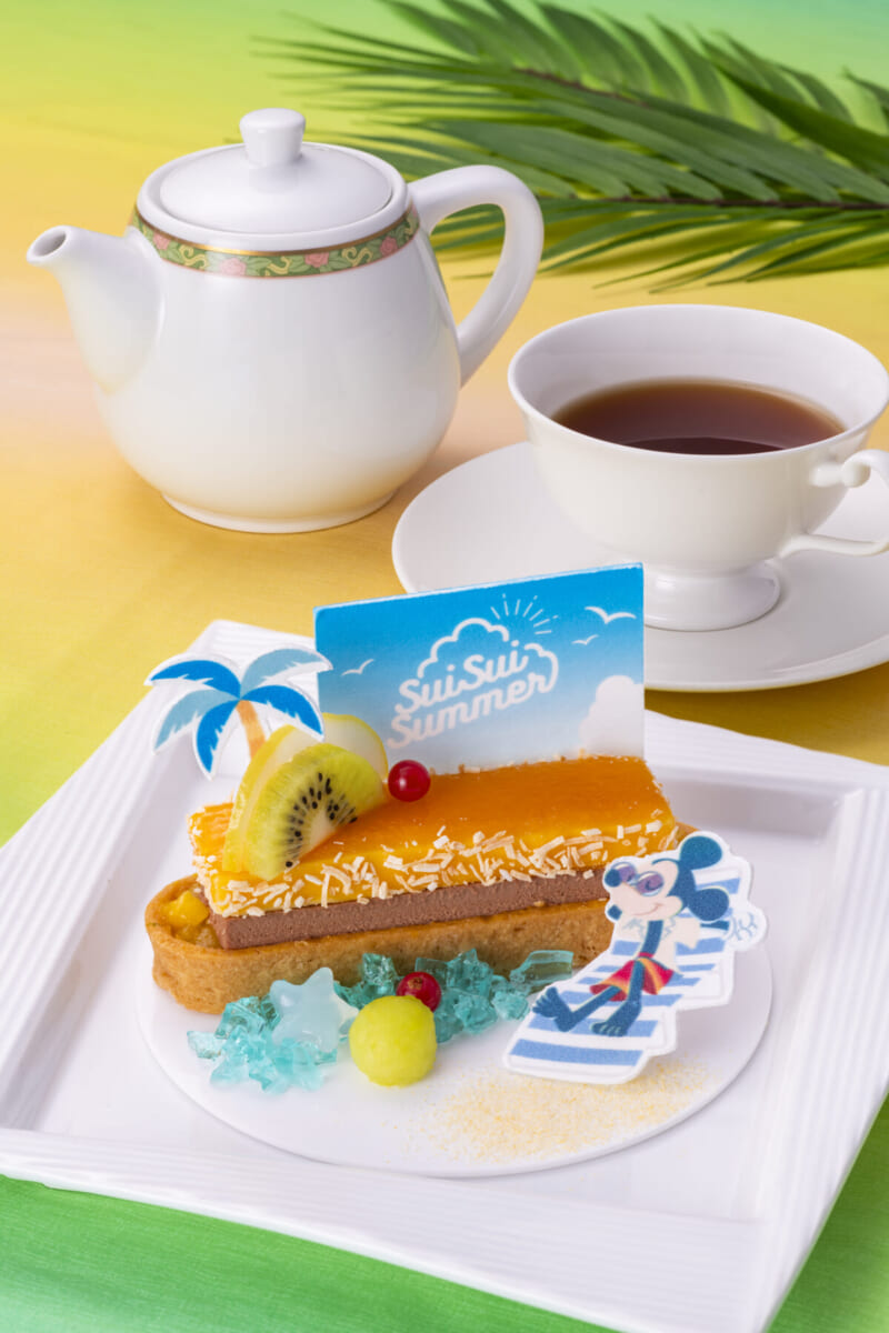 “SuiSui Summer”ケーキセット　ハイピリオン・ラウンジ
