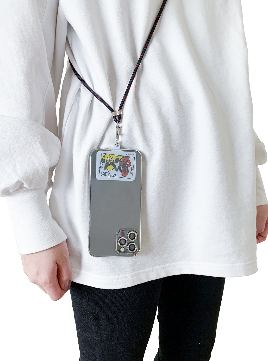 スマホショルダーストラップ(使用イメージ)