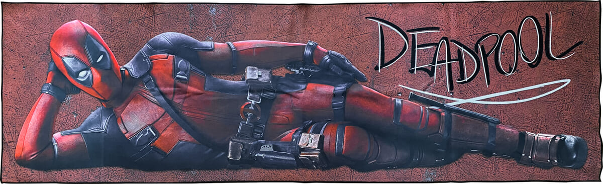 デッドプール 俺ちゃん寝そべりBIGタオル