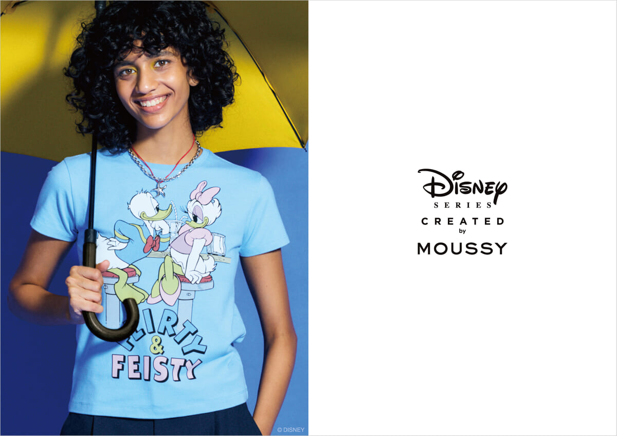 MOUSSY（マウジー）スペシャルコレクション「Disney SERIES CREATED by MOUSSY」2024SS DONALD DUCK COLLECTION