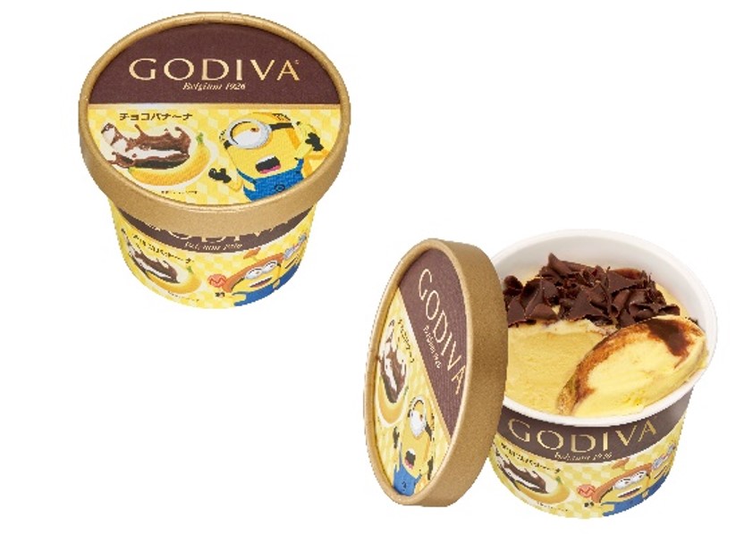 ゴディバ カップアイス「チョコバナ～ナ」集合