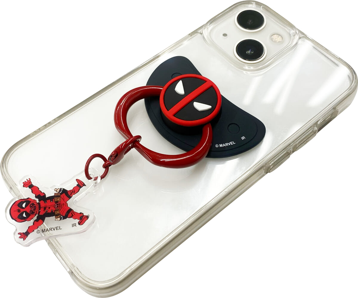 おしゃぶり風スマホリング（使用イメージ）