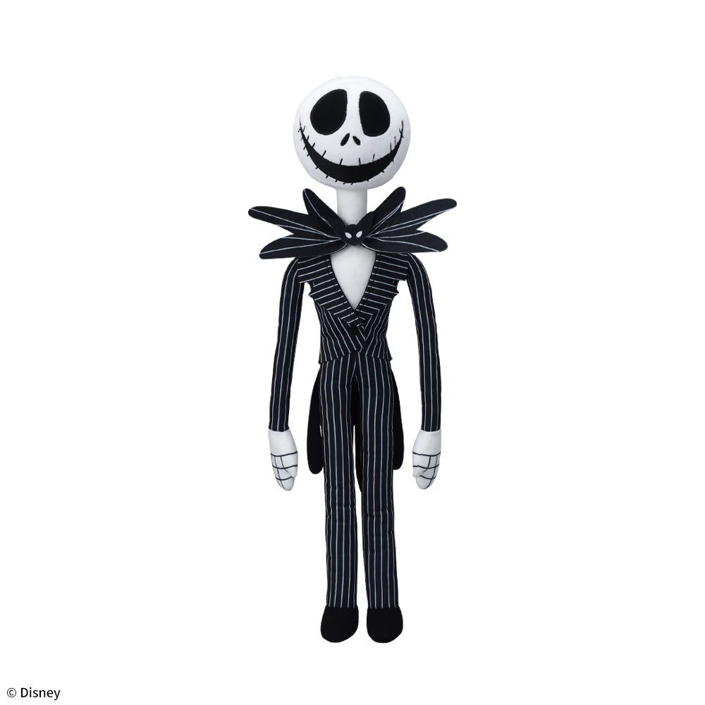 セガプライズ ディズニー「Tim Burton's The Nightmare Before Christmas　Lぬいぐるみ　“ジャック・スケリントン”」