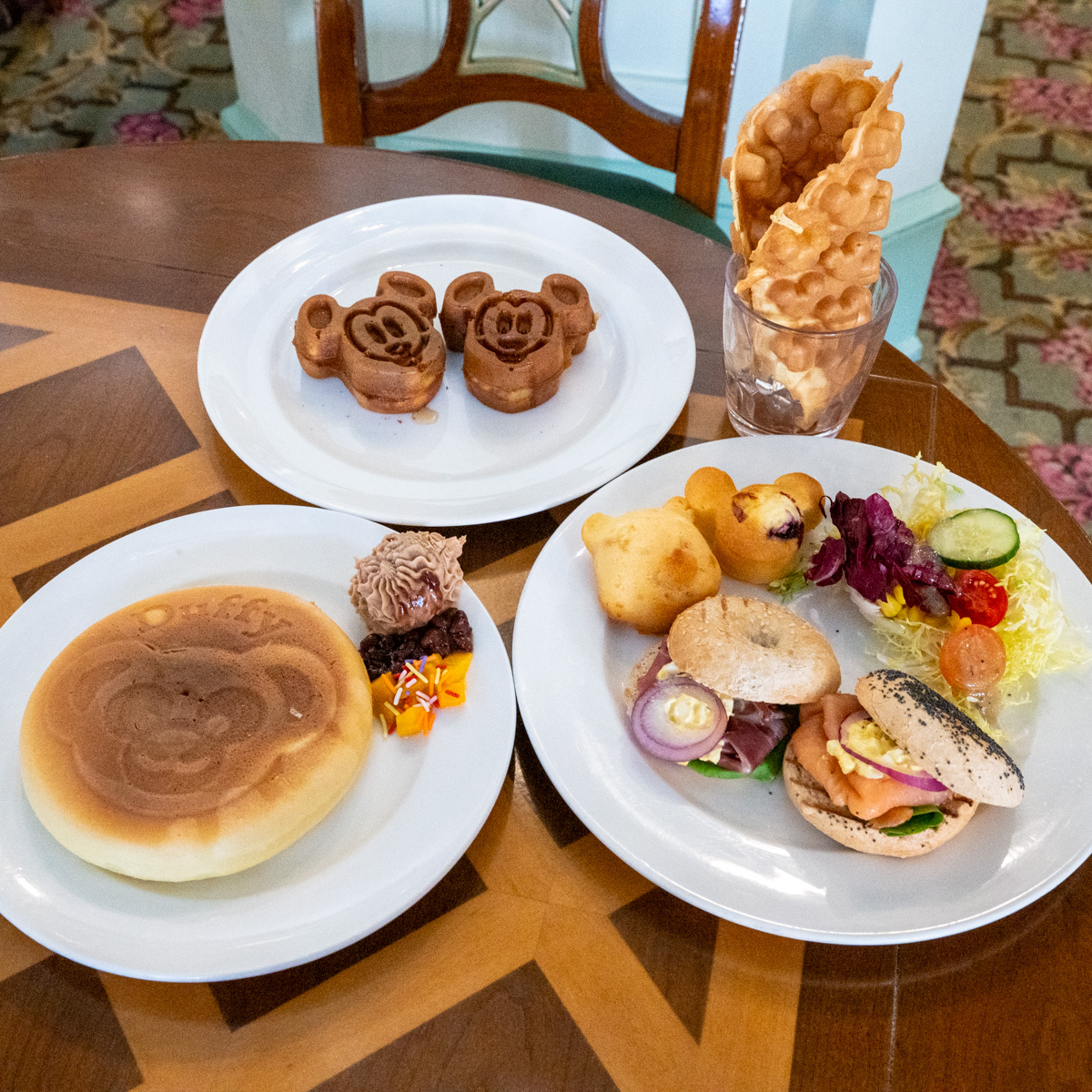 エンチャンティッド・ガーデン・レストラン　朝食