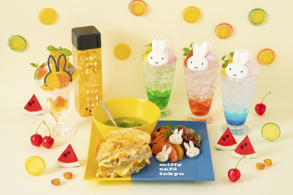 東京・代官山「miffy café tokyo(ミッフィーカフェ トーキョー)」2024 夏限定メニュー