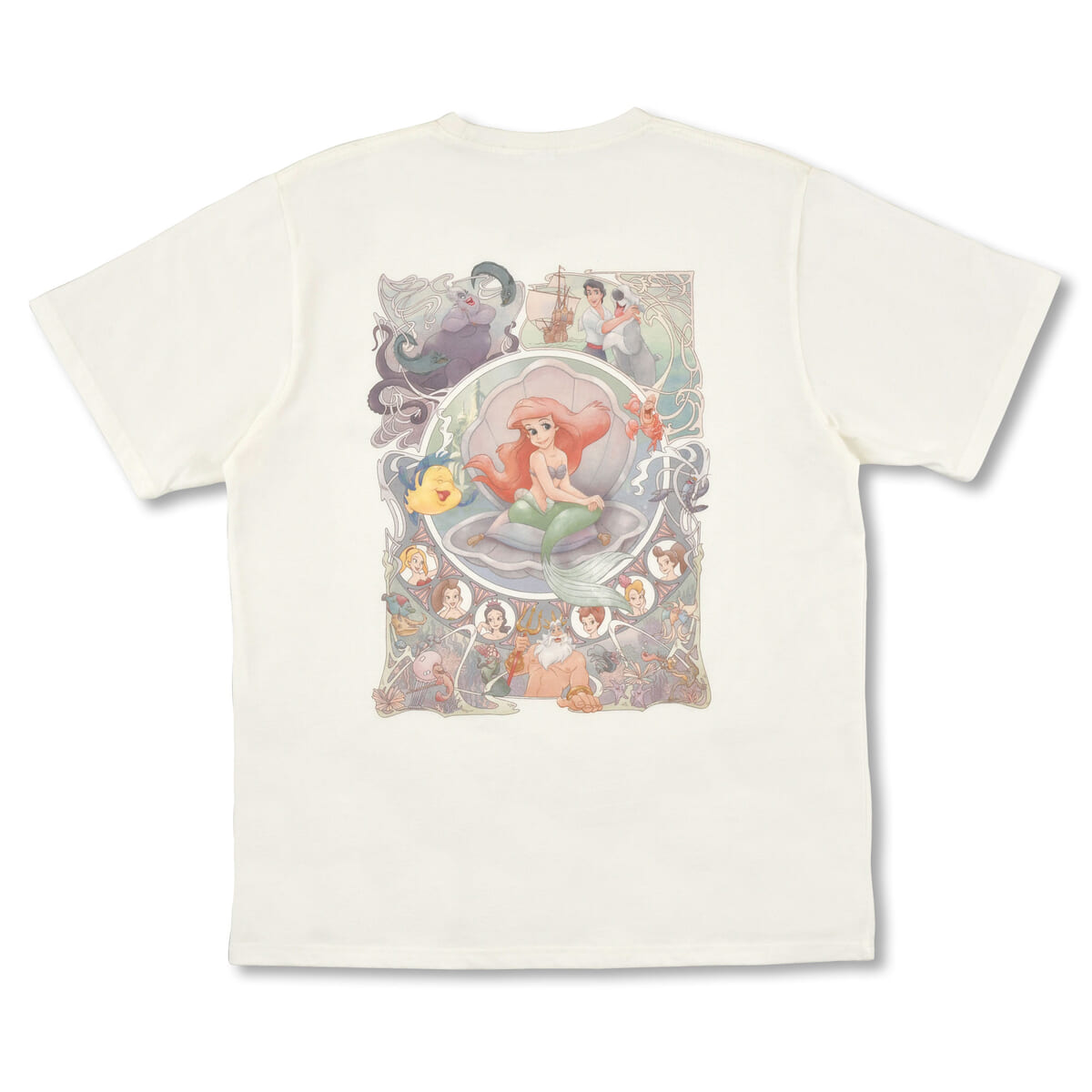 リトル・マーメイド 半袖Tシャツ Disney THE LITTLE MERMAID 35th