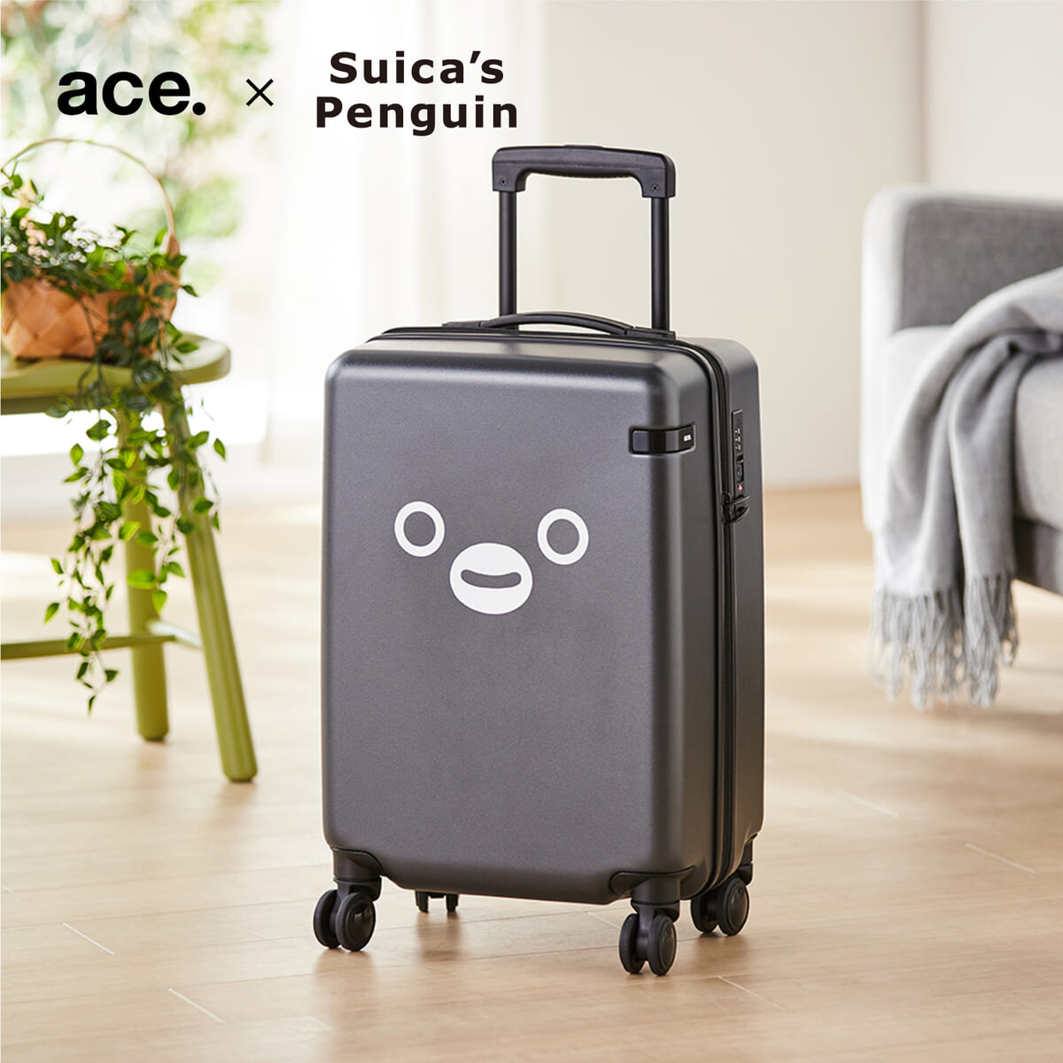 【ace.×Suicaのペンギン】スーツケース