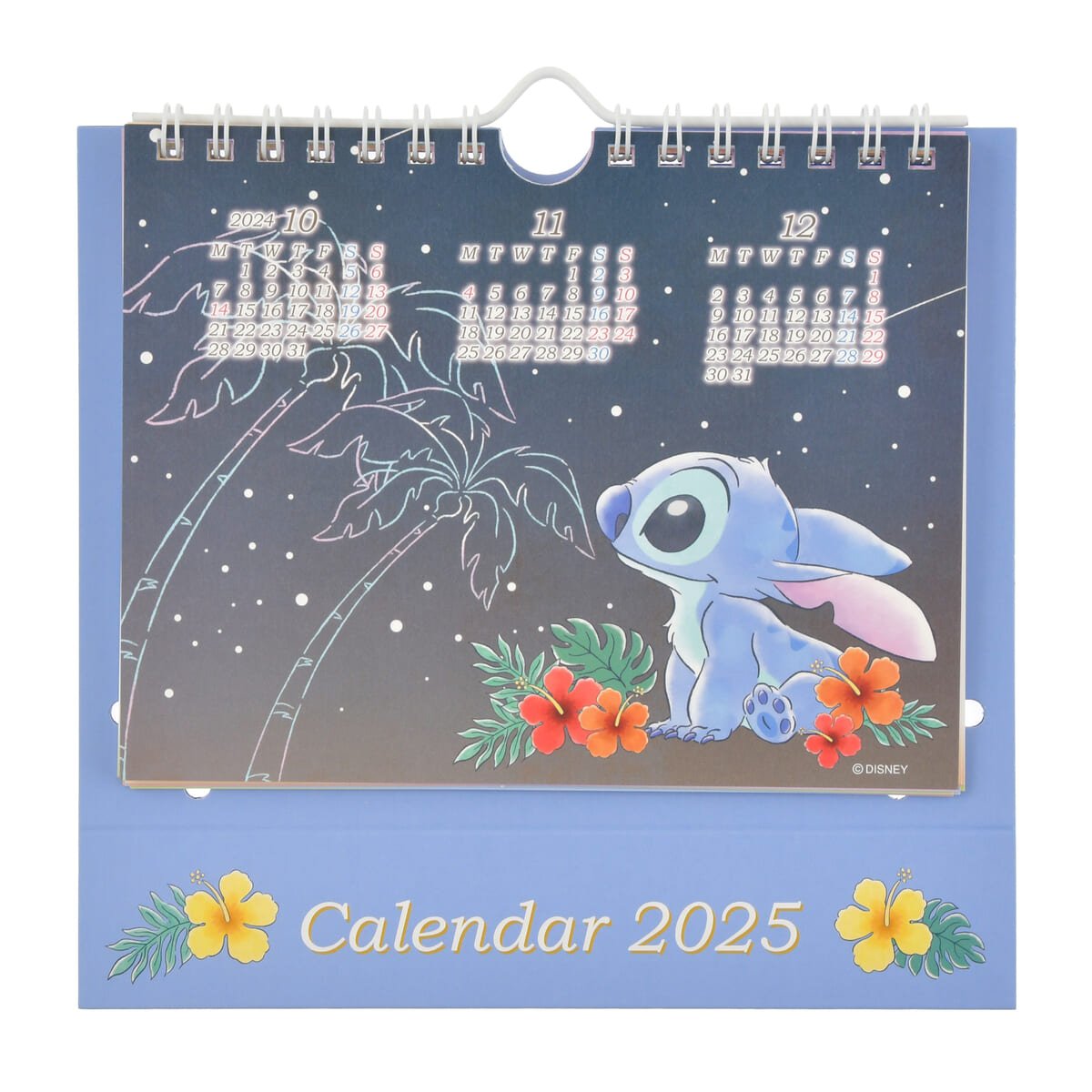 スティッチ＆スクランプ 卓上カレンダー ポップアップ Calendar＆Organizer 2025