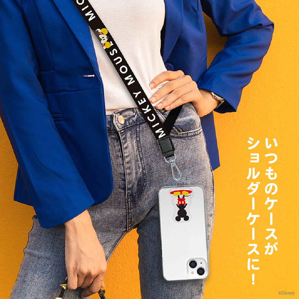 PGA「Premium Style」ディズニー「ストラップホルダー付 ショルダーストラップ」02