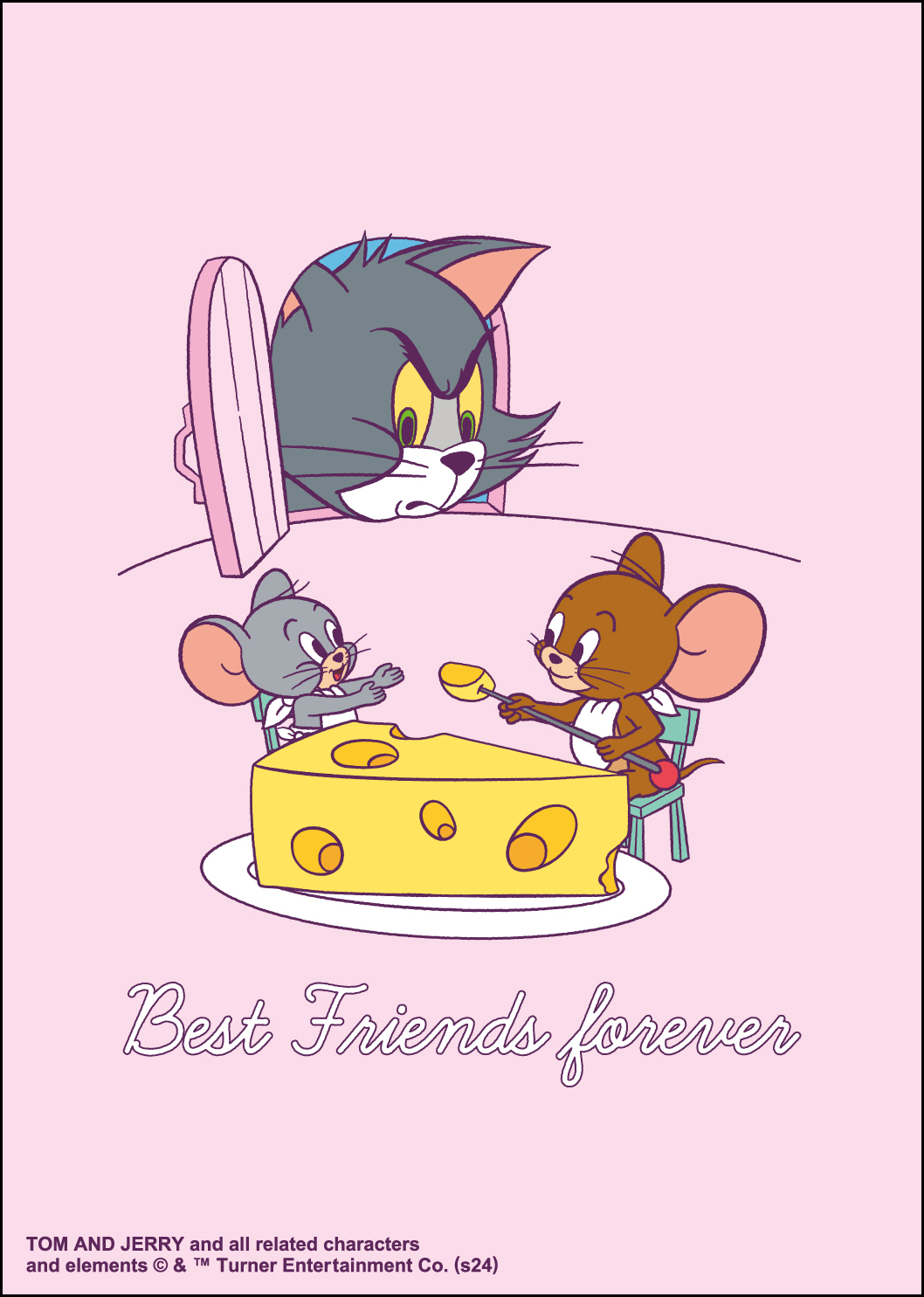 トムとジェリー(PARTY TIME) パタパタメモ　裏表紙イラスト