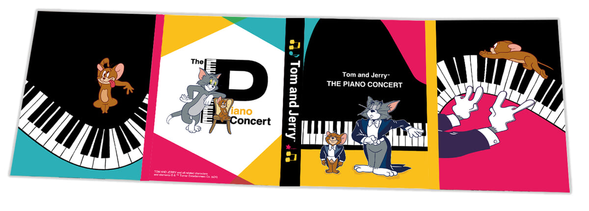 トムとジェリー(PIANO CONCERT) パタパタメモ　展開図