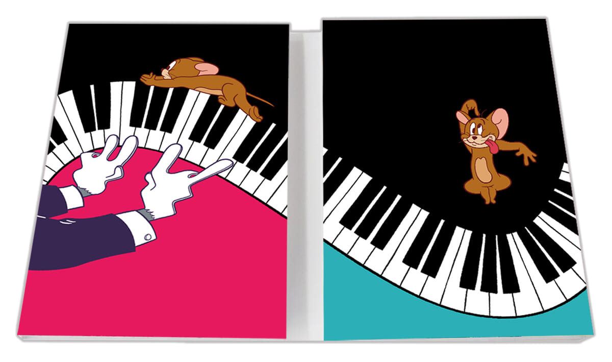 トムとジェリー(PIANO CONCERT) パタパタメモ　中表紙