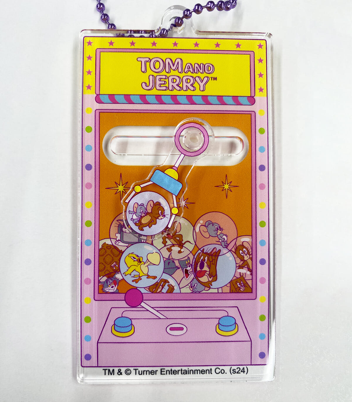トムとジェリー(PARTY TIME) クレーンゲーム風キーチェーン　アップ