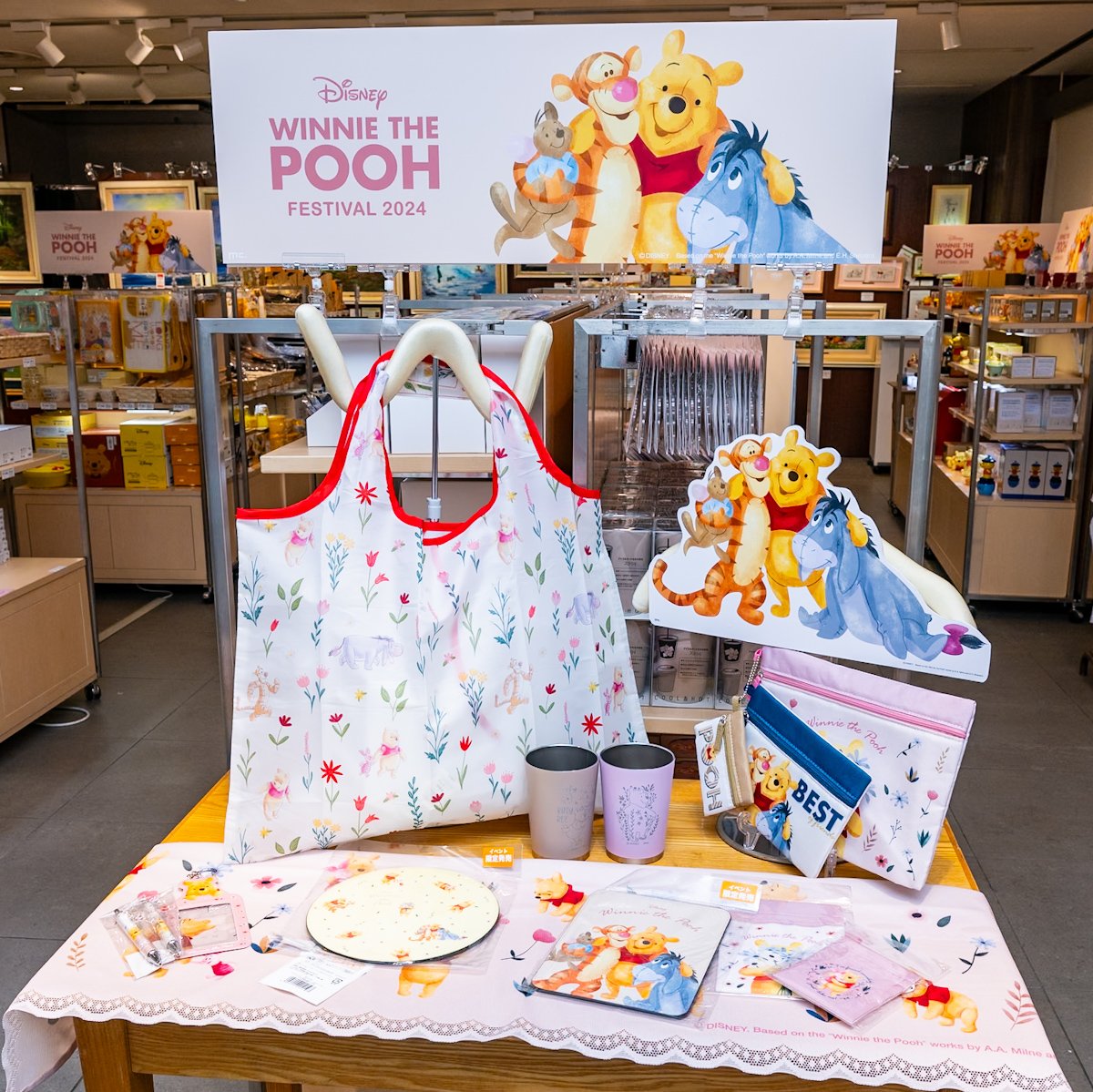 銀座三越 ディズニー『くまのプーさん DISNEY WINNIE THE POOH FESTIVAL 2024』1