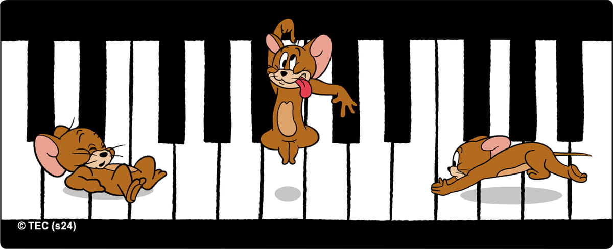 トムとジェリー(PIANO CONCERT) マットステッカーセット　3