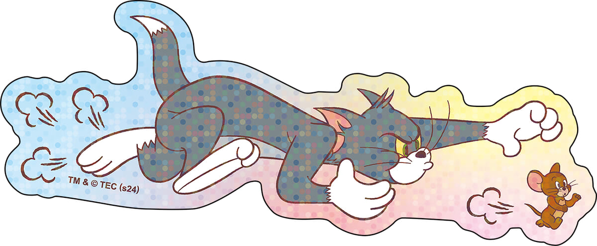 トムとジェリー(COLORFUL FRIENDS) ホログラムステッカーセットB　1