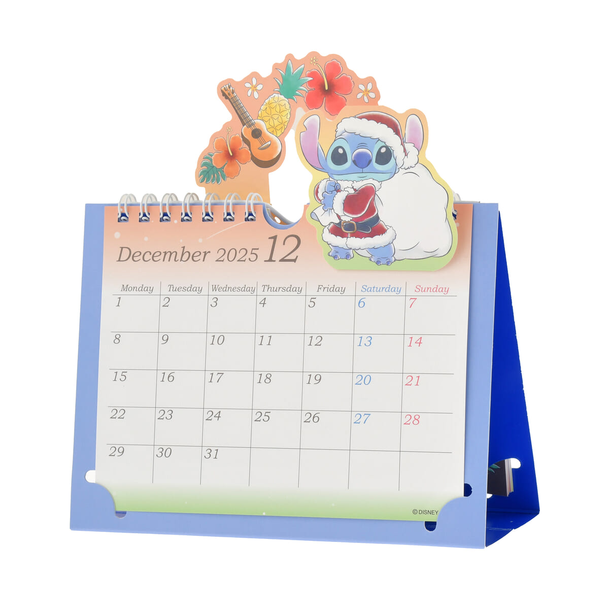 04スティッチ＆スクランプ 卓上カレンダー ポップアップ Calendar＆Organizer 2025