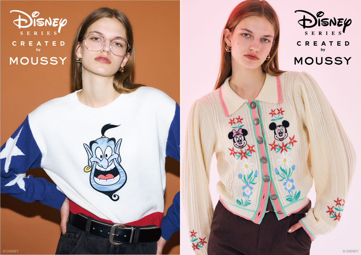 「Disney SERIES CREATED by MOUSSY」2024 AUTUMN COLLECTION