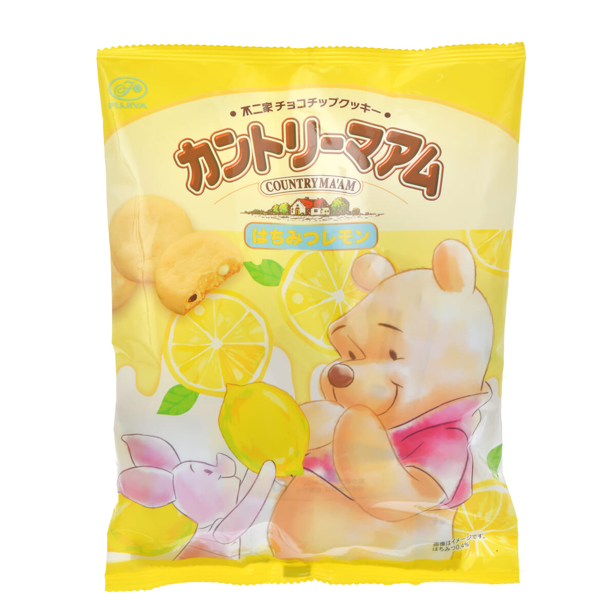 【不二家】カントリーマアム プー＆フレンズ はちみつレモン チョコチップクッキー LEMON02