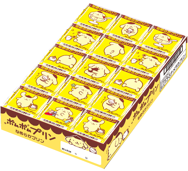 チロルチョコ〈ポムポムプリン なめらかプリン〉4