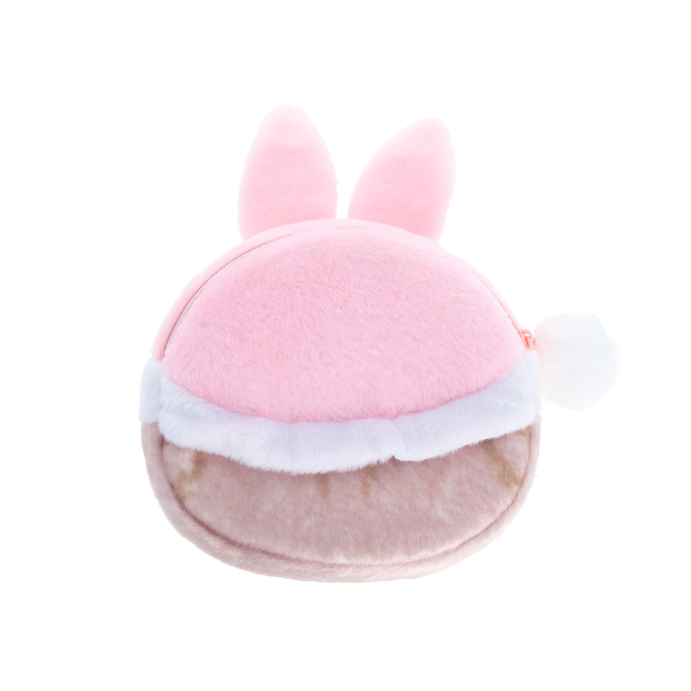 チャーム付ペンポーチ　うさにゃん（うしろ）