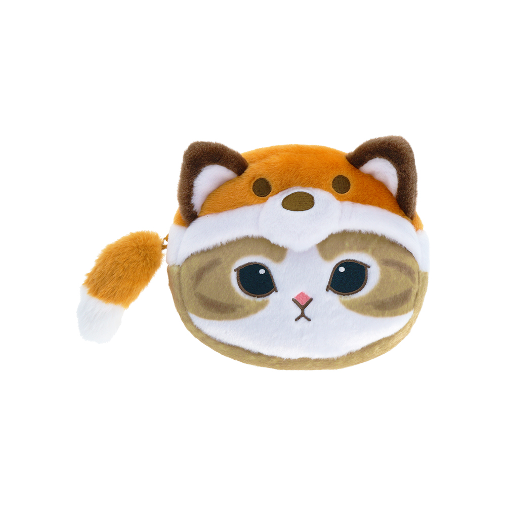 チャーム付ペンポーチ　きつねにゃん