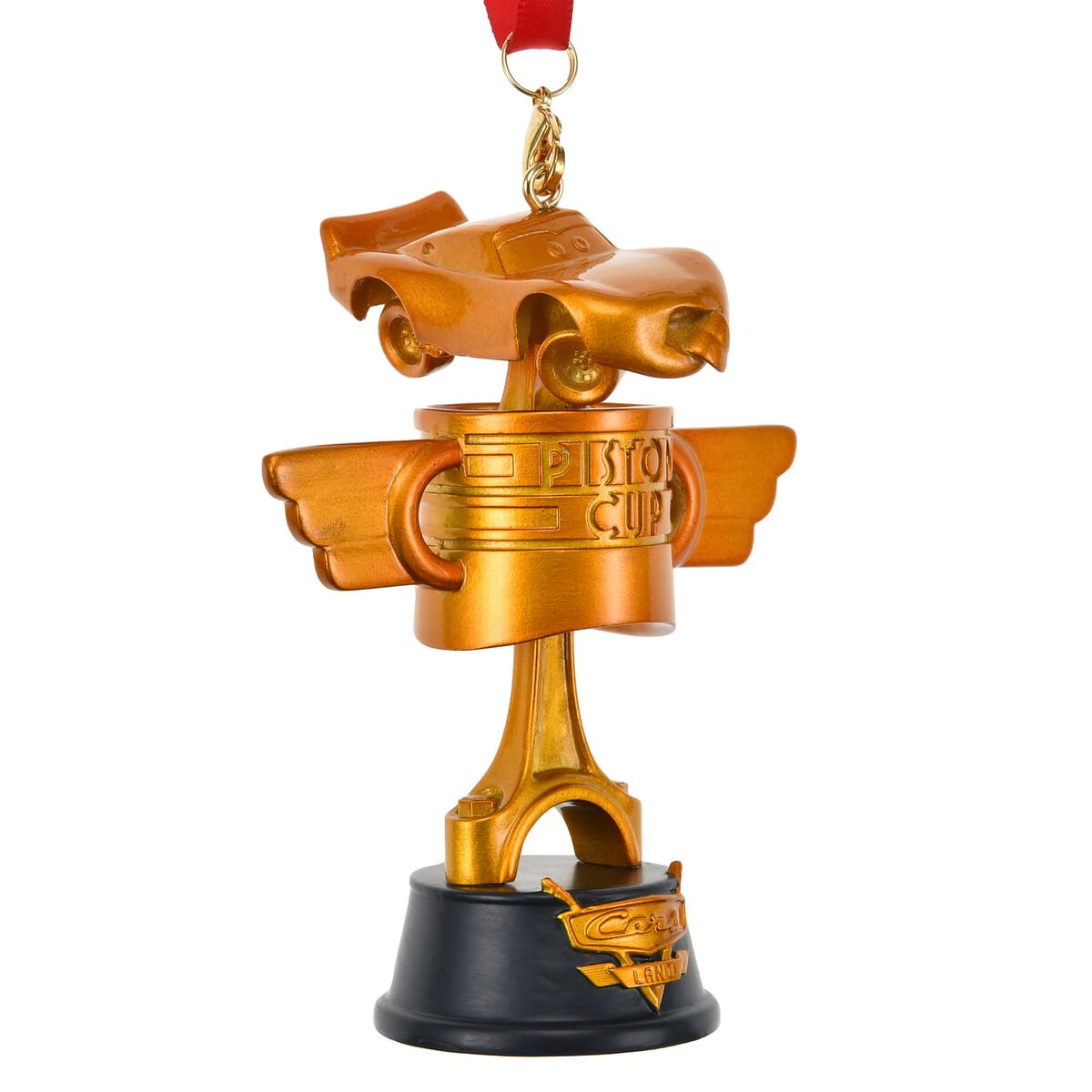 ライトニング・マックィーン オーナメント ピストン・カップ カーズランド Disney Ornament