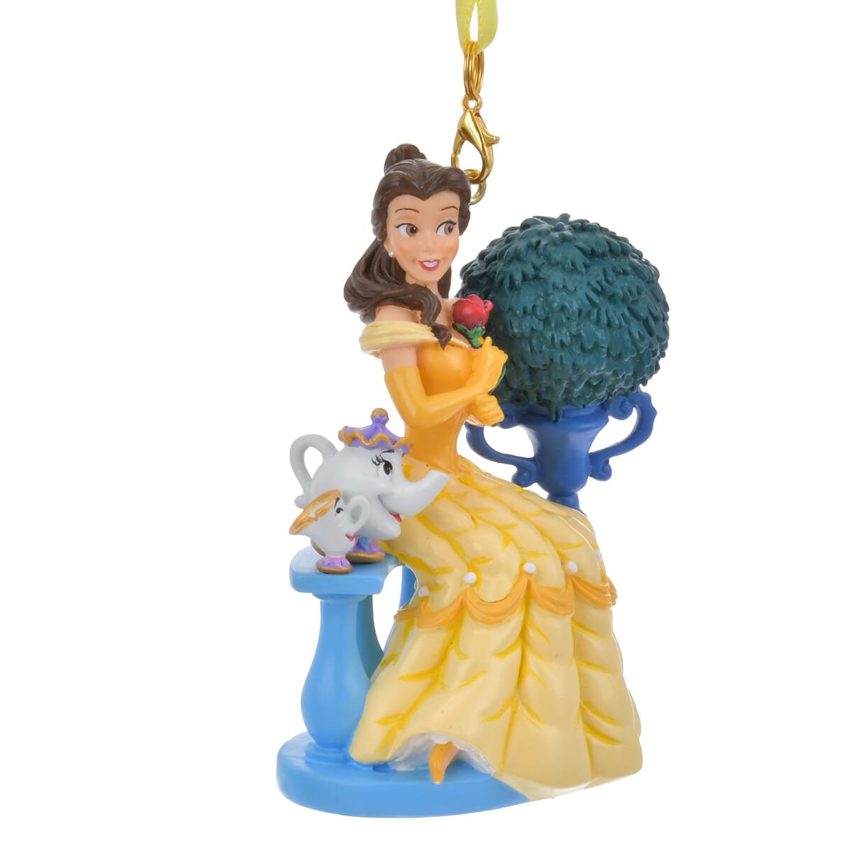 ベル、ポット夫人とチップ オーナメント Disney Ornament03