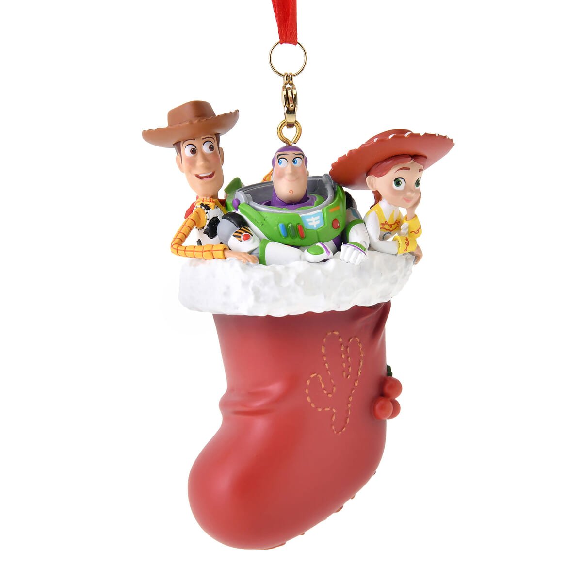 ウッディ、バズ・ライトイヤー、ジェシー オーナメント Disney Ornament