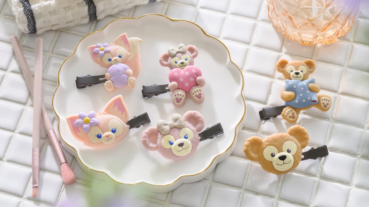 東京ディズニーシー「ダッフィー&フレンズ」ヘアクリップ