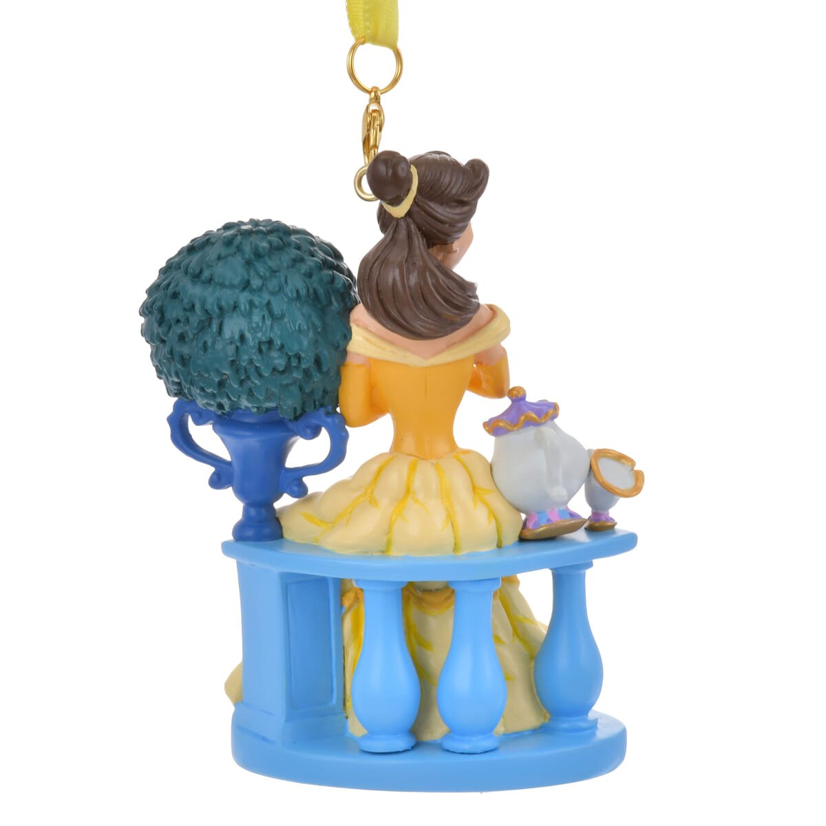 ベル、ポット夫人とチップ オーナメント Disney Ornament04