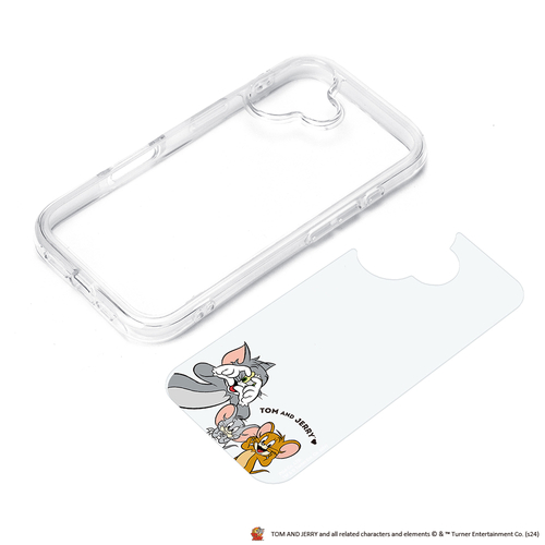 iPhone16対応　ハイブリッドケース　ハートポーズ　セット内容