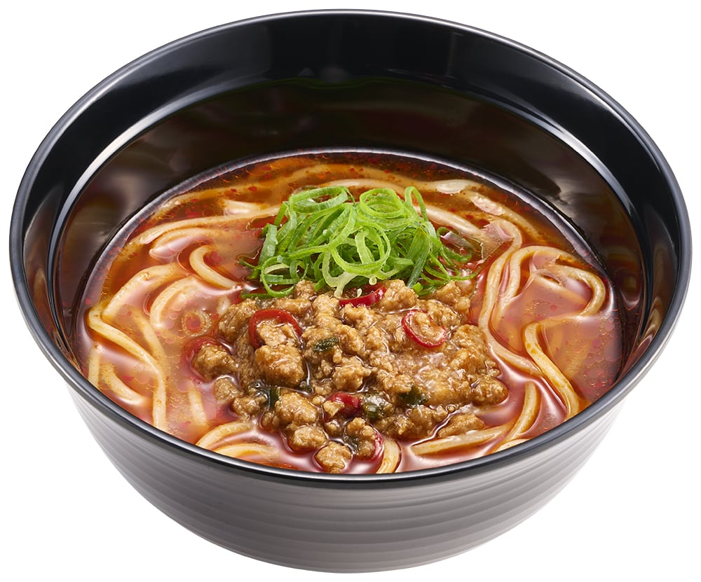 スシロー「特製ミンチのうま辛台湾ラーメン」4