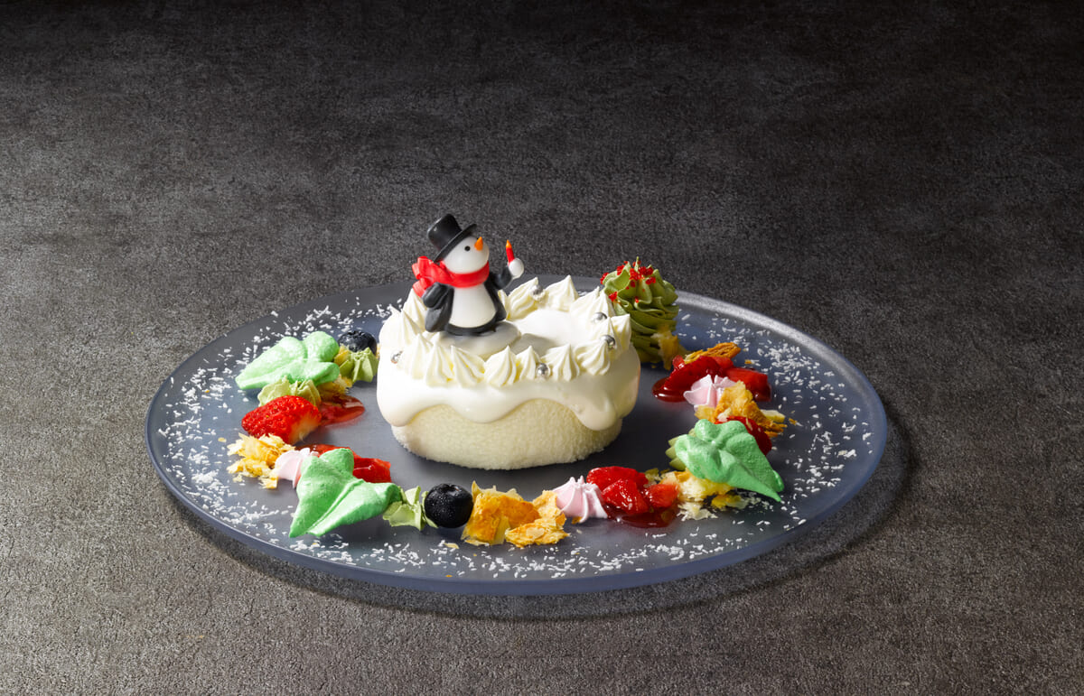 バックロットカフェ「隠れ穴のクリスマスケーキ」