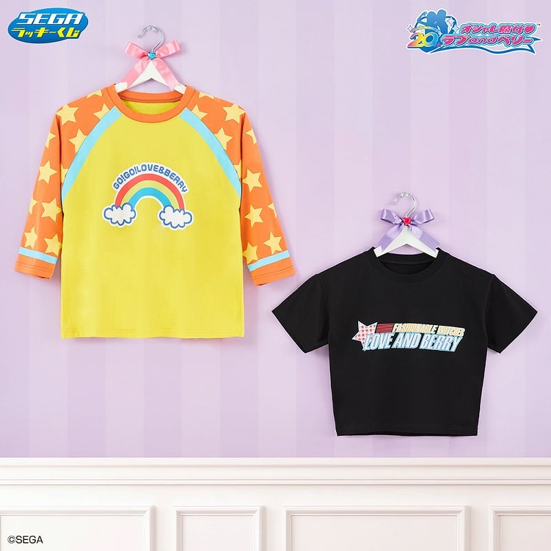 ラブ賞　ピタTガール Tシャツ（全1種）・ベリー賞　ピチッと黒T Tシャツ（全1種）