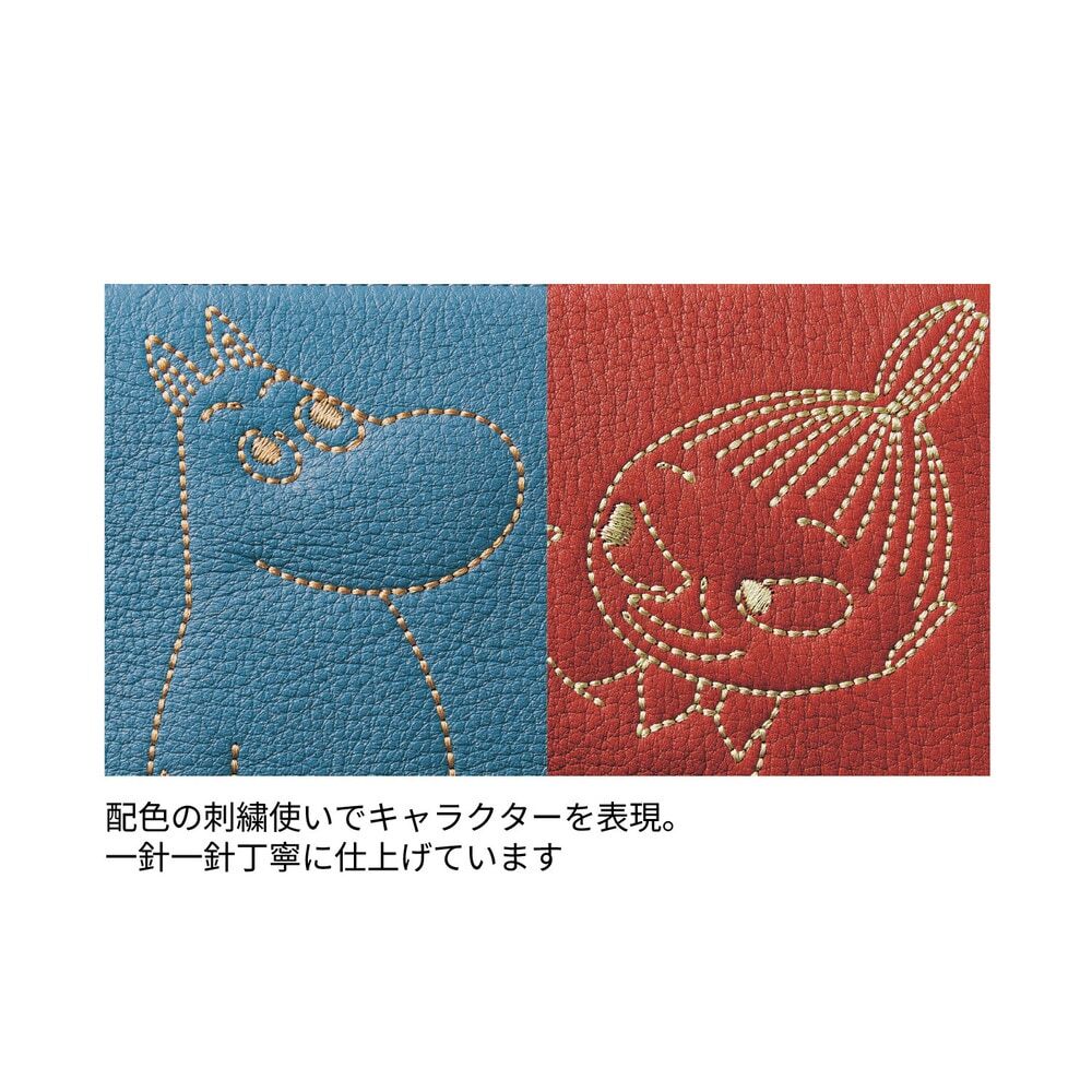 丁寧な刺繍でキャラクターを表現