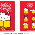 東京メトロ「Hello Kitty展-わたしが変わるとキティも変わる-」開催記念オリジナル24時間券