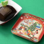 東京ディズニーリゾート“ディズニー・クリスマス2024”チョコレートケーキ(ナッツ入り)、スーベニアプレート付き