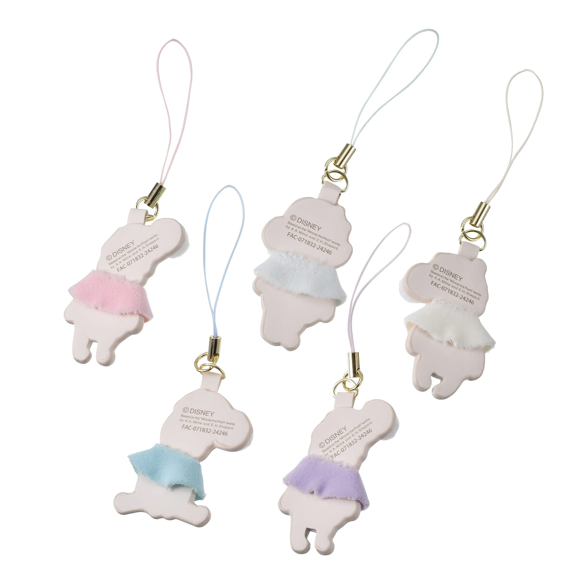 プーさん シークレットストラップ フルーツラテカラー WHITE POOH