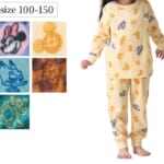 キッズ肌側綿フリースあったかパジャマ