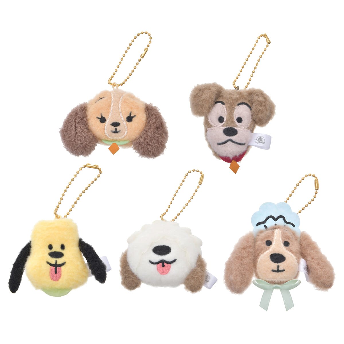 ディズニーキャラクター シークレットぬいぐるみキーチェーン I LOVE DISNEY DOGS02