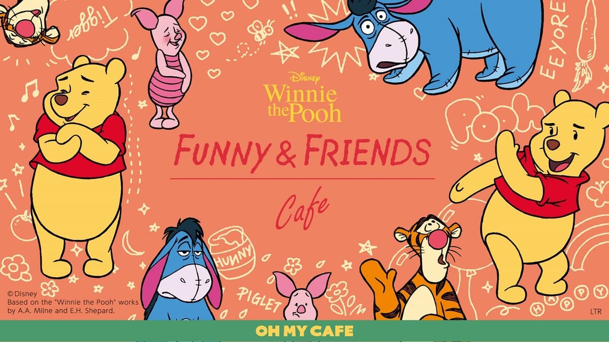 ディズニー「くまのプーさん」OH MY CAFE　メイン